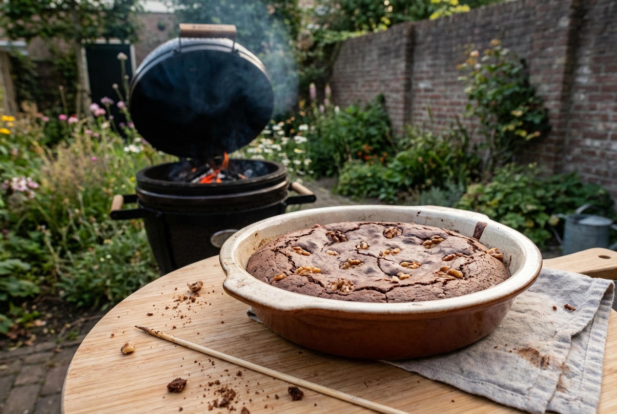 Brownies van de BBQ
