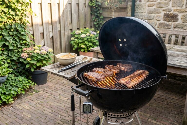 De ideale temperatuur voor een goed gestookte BBQ