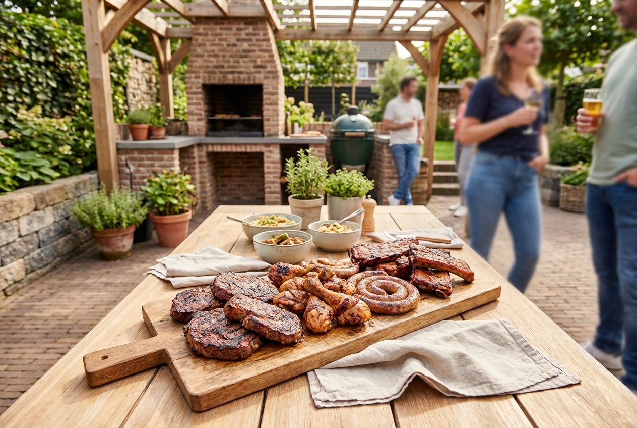 Dit is hoeveel vlees je per persoon nodig hebt bij een BBQ