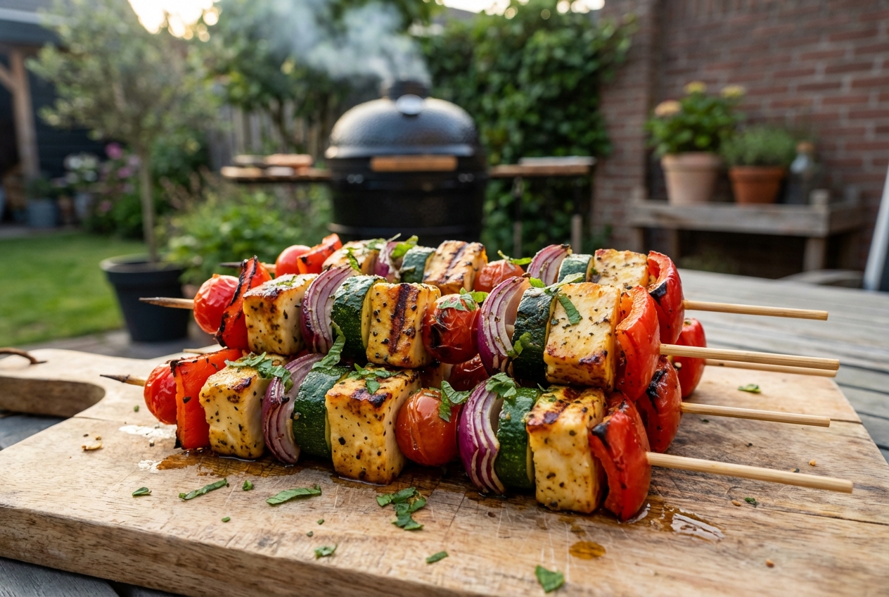 Halloumi spiesjes