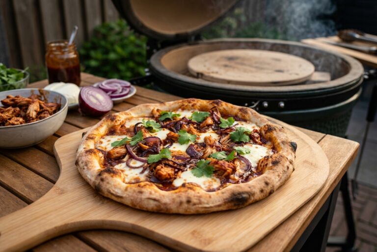 Pizza BBQ chicken