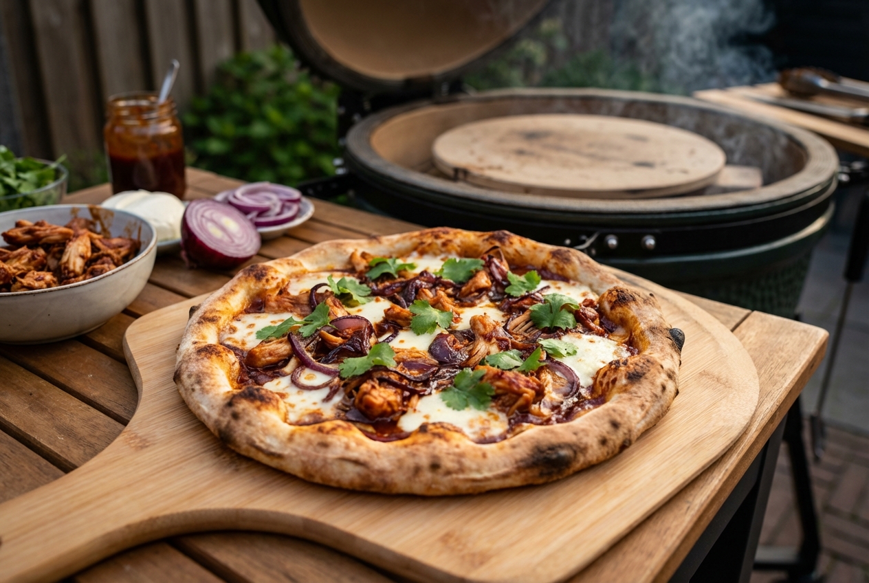 Pizza BBQ chicken