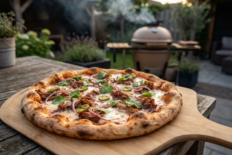 Pizza pulled pork