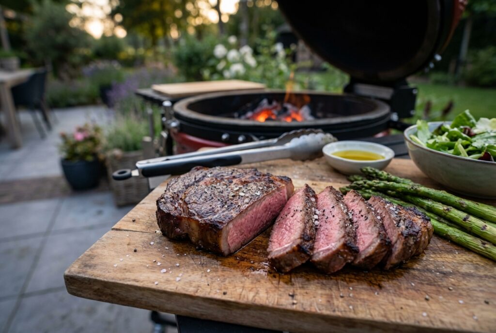 Ribeye reverse sear