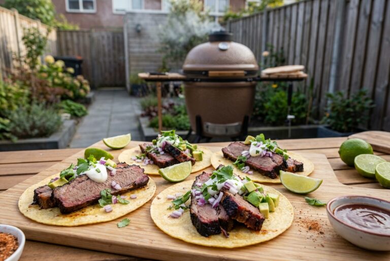 Taco met brisket