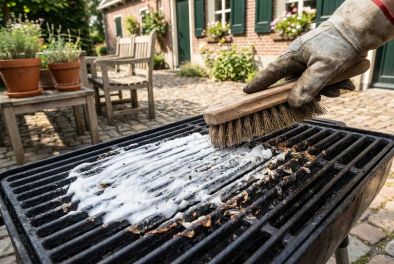 Zo maak je je BBQ schoon met baking soda