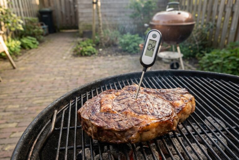 Kerntemperatuur entrecote BBQ