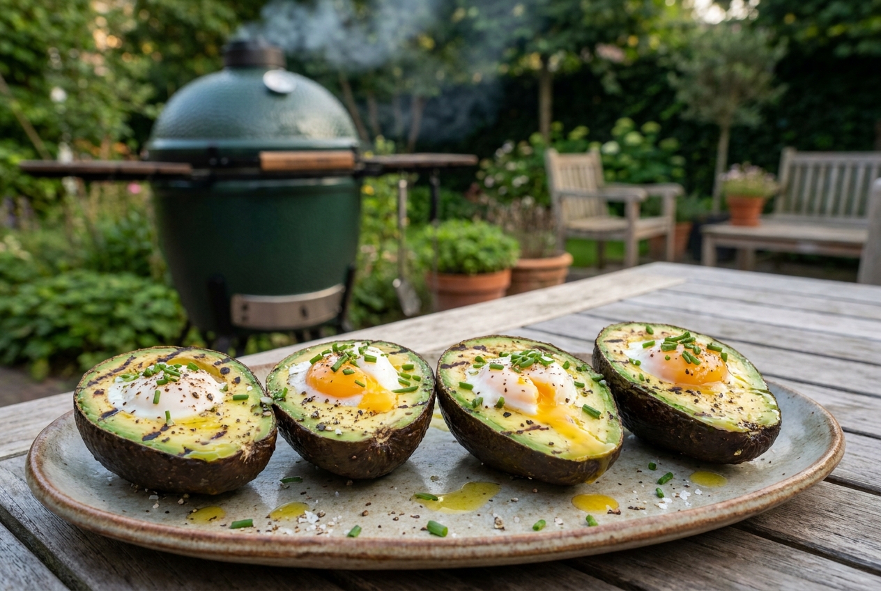 Avocado met ei