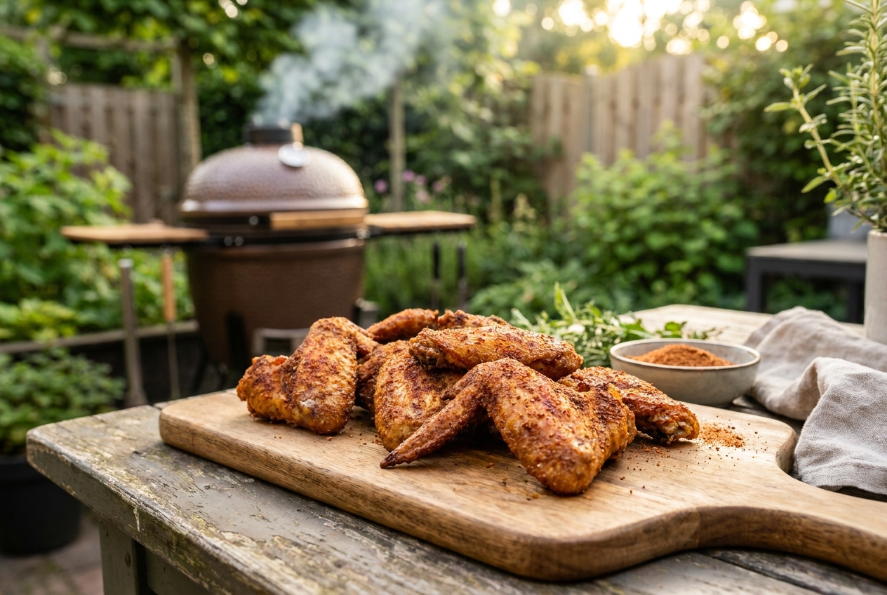 Wings dry rub