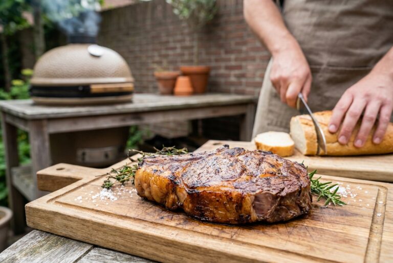 Zo krijg je een mooie korst op je biefstuk op de BBQ