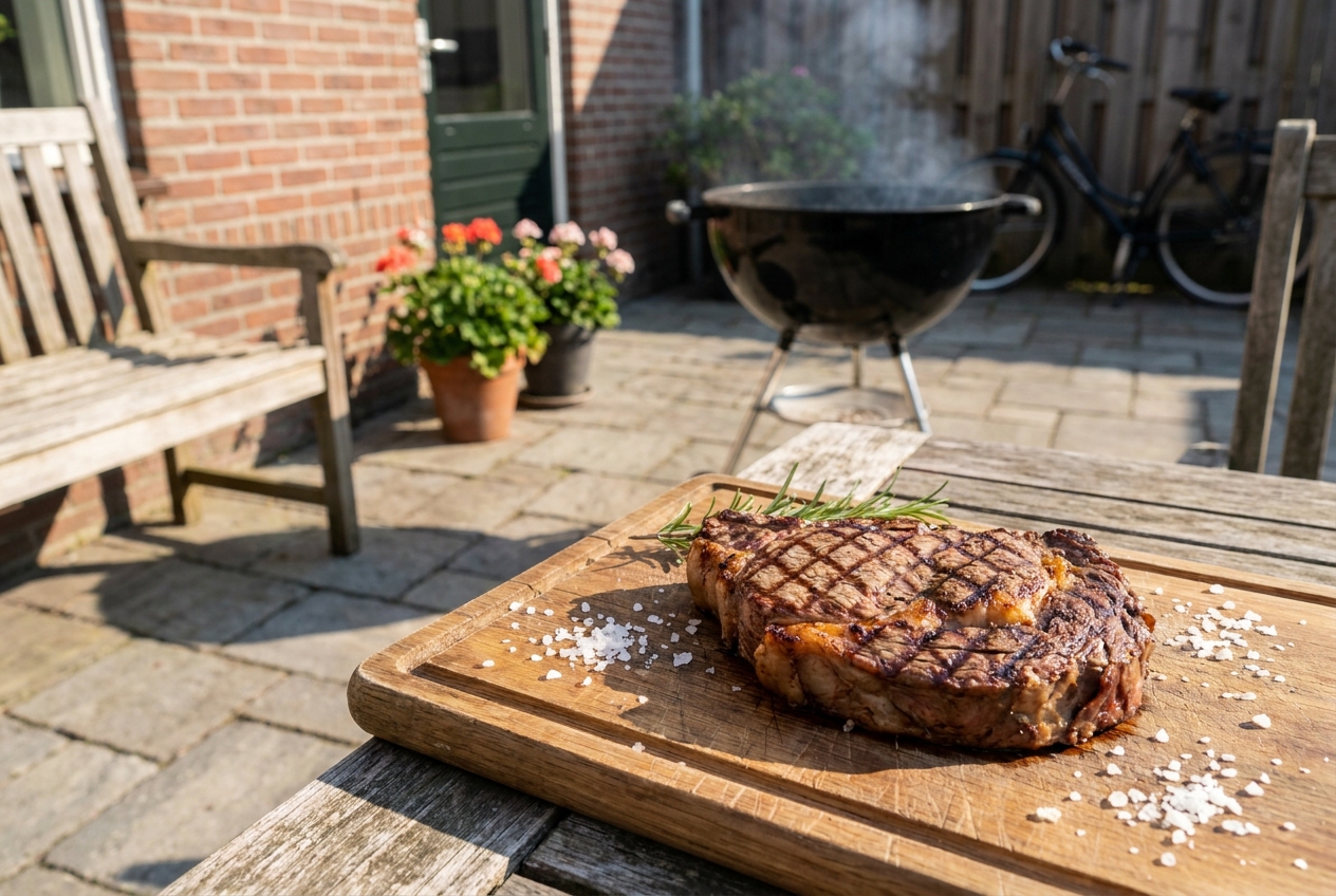 Biefstuk wel of niet zouten voor de BBQ?