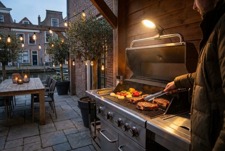 Veilig BBQ’en in het donker met goede grillverlichting