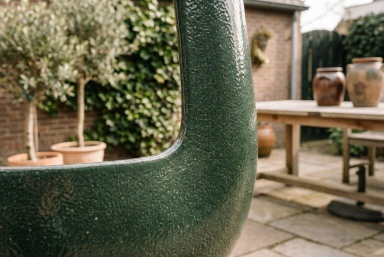 Zijn haarscheurtjes in een kamado erg?