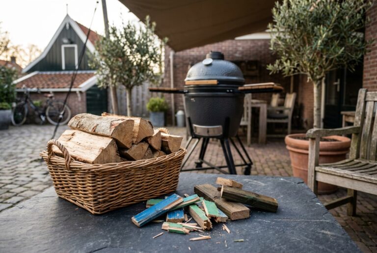 Behandeld hout gebruiken als rookhout is geen goed idee