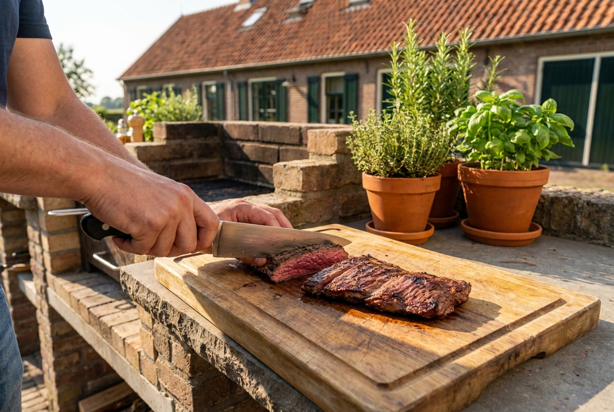 Skirt steak snijden doe je op deze manier