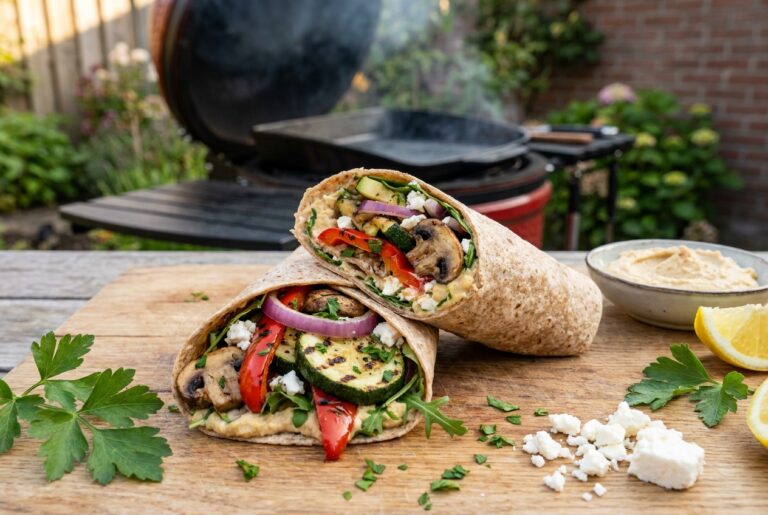 Wrap met gegrilde groenten