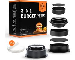 NP Goods Hamburgerpers 3 in 1