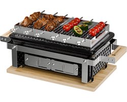 KitchenBrothers Kamado Hibachi Grill