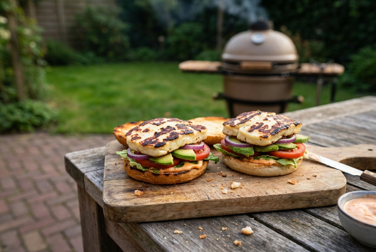 Halloumi burgers