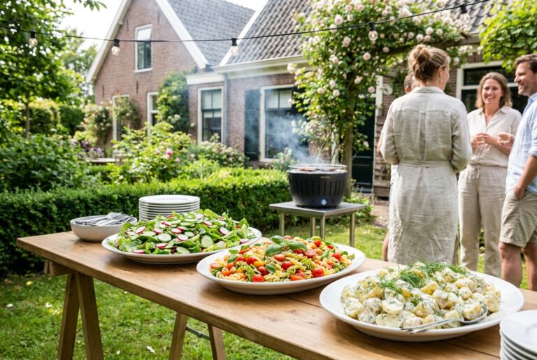 Hoeveel salade per persoon bij een BBQ?