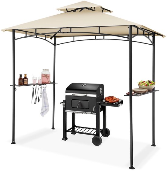 tectake Barbecue Paviljoen BBQ overkapping