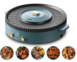 SEZGoods 2-in-1 Chinese Hotpot & Koreaanse BBQ