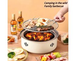 Koreaanse BBQ-grill Houtskoolkachel