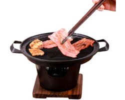 Draagbare BBQ-houtskoolgrill - Koreaanse Yakiniku Barbecue