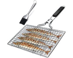 RVS Grillpan en Vismand