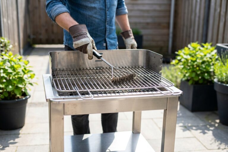 BBQ grillborstel