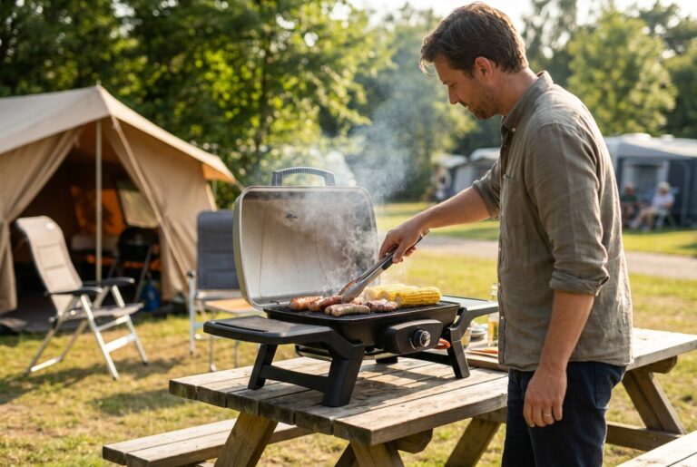 BBQ voor de camping