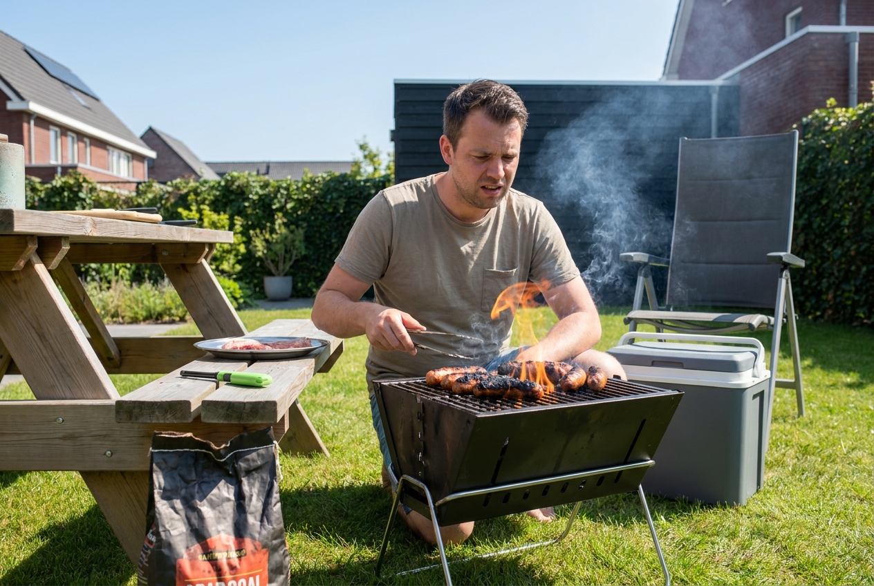BBQ voor de camping