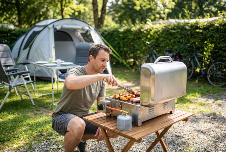 BBQ voor de camping