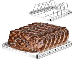 Ruimtebesparende Ribbenhouder BBQ