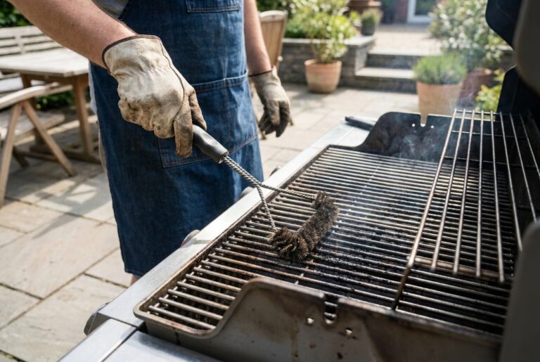 BBQ grillborstel