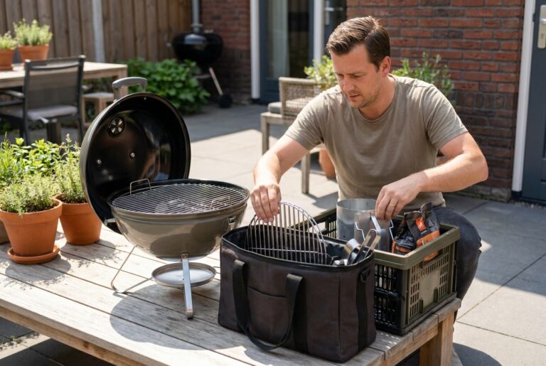 BBQ voor de camping