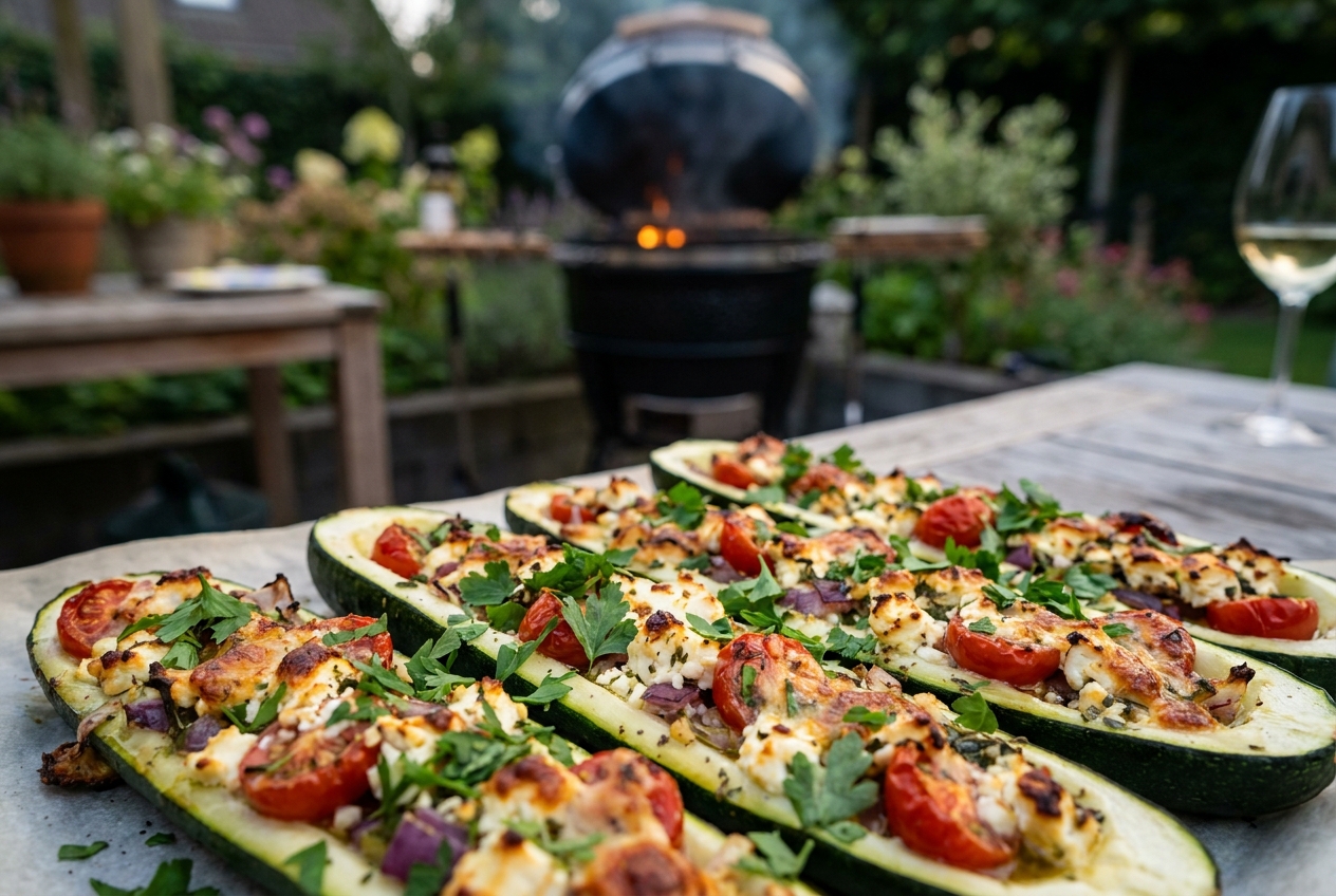 Gevulde courgette