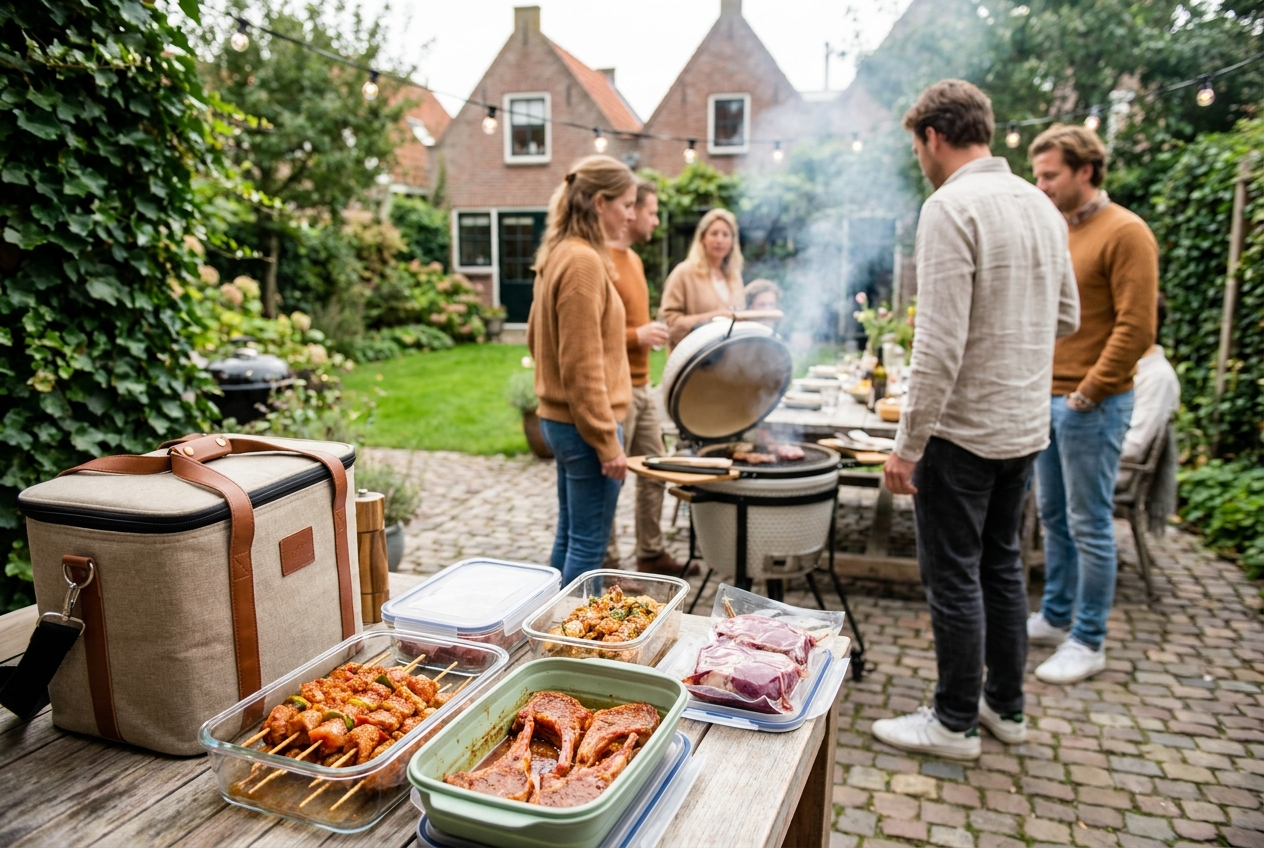 Je eigen vlees meenemen naar een BBQ kan soms ongemakkelijk zijn