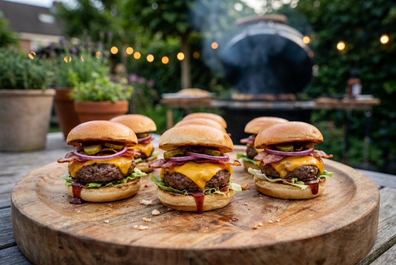 Mini cheeseburgers