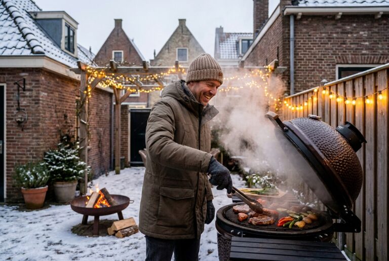Zo blijf je warm tijdens een winter-BBQ