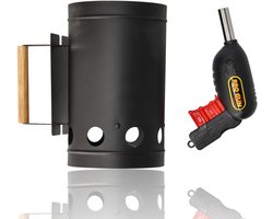 Houtskoolstarter met BBQ Starter Gun