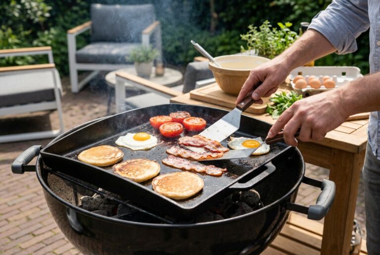 gietijzeren bakplaat voor bbq
