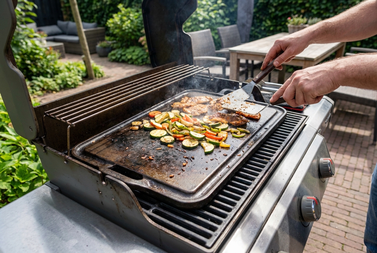 gietijzeren bakplaat voor bbq